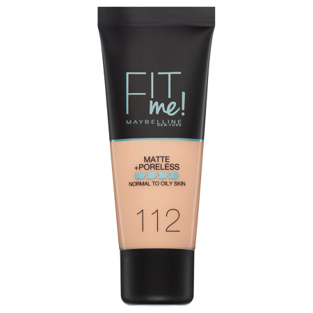 Fit Me! Matte And Poreless Foundation Various Shades 112
