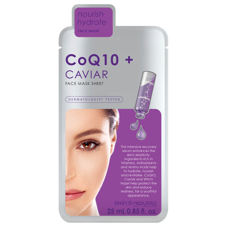 Caviar And Coq10 Face Mask