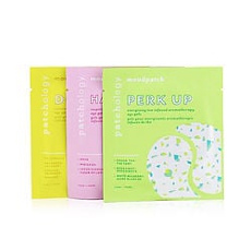 By Patchology Moodpatch Current Mood Tea-infused Eye Gel Trio Set: Perk Up, Happy Place, Down Time6pairs For Women