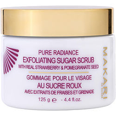 By Makari De Suisse Pure Radiance Exfoliating Sugar Scrub W/real Strawberry & Pomegranate Seed/ For Women