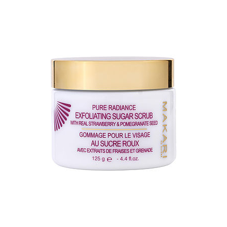 By Makari De Suisse Pure Radiance Exfoliating Sugar Scrub W/real Strawberry & Pomegranate Seed/ For Women