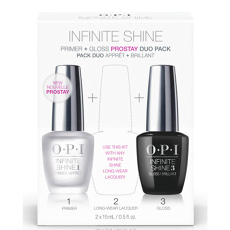 Nail Base And Top Coat Duo Pack Infinite Shine Long-wear System 1st And 3rd Step 2 X Worth £35.00
