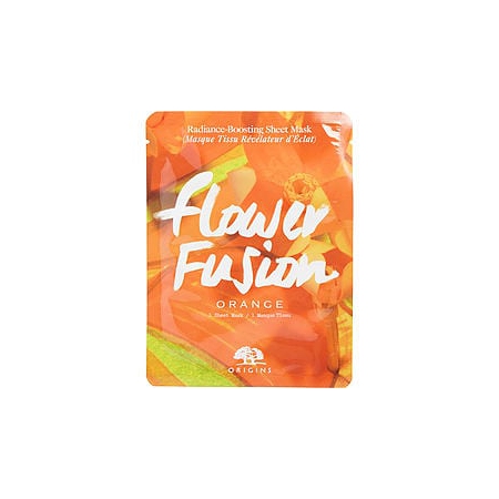 By Origins Flower Fusion Orange Radiance-boosting Sheet Mask1pc For Women