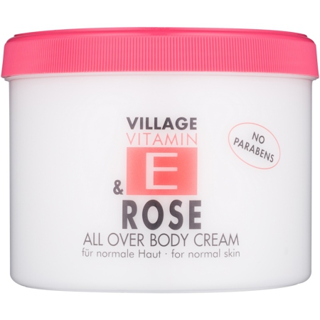 Vitamin E Rose Body Cream Paraben-free 500 Ml
