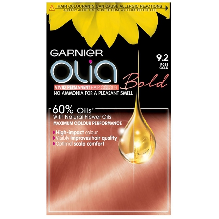 Olia Permanent Hair Dye Various Shades 9.2 Rose Gold