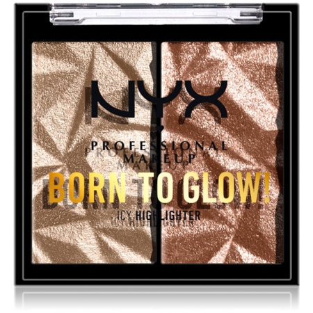 Born To Glow Icy Highlighter Highlighter Palette Shade 02 Platinum Status 5,7 G
