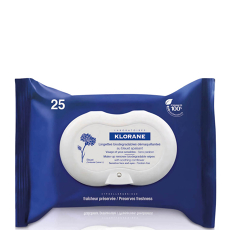 Soothing Biodegradable Make-up Removal Wipes With Cornflower 25 Wipes