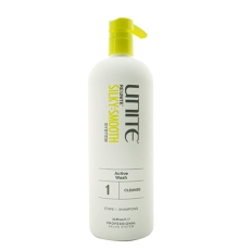 Re:unite Silky:smooth Active Wash Step 1 Cleanse Salon Size 1000ml