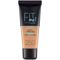 Fit Me! Matte And Poreless Foundation Various Shades 250 Sun