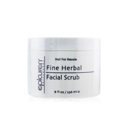 Fine Herbal Facial Scrub For Dry, Normal & Combination Skin Types Salon Size 236ml