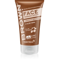 Brown Face Solarium Tanning Cream With Bronzer To Extend Tan Lenght 50 Ml