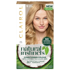 Natural Instincts Semi-permanent No Ammonia Vegan Hair Dye Various Shades 9 Almond/light Blonde