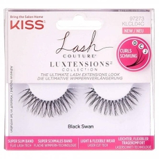 Lash Couture Black Swan False Eyelash Luxtensions With Adhesive