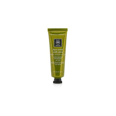 By Apivita Face Scrub With Olive Deep Exfoliating/ For Women