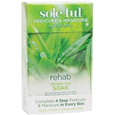 Sole-ful Pedicure & Manicure Rehab Ginger Tea Soak