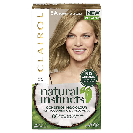 Natural Instincts Hair Dye 8a Cool Blonde
