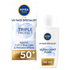 Sun Uv Face Specialist Triple Protect Sun Cream Fluid Spf50+