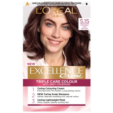 Excellence Crème Permanent Hair Dye Various Shades 5.15 Iced Brown