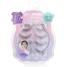 3d Eyelash # 02 Pure Nude 4pairs