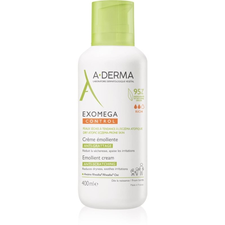 Exomega Body Cream For Very Dry Sensitive And Atopic Skin 400 Ml