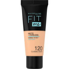 Fit Me! Matte And Poreless Foundation Various Shades 120 Ivory