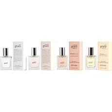 By Philosophy Set-4 Piece Variety With Amazing Grace & Amazing Grace Ballet Rose & Pure Grace & Pure Grace Nude Rose All Are Eau De Toilette Spray For Women