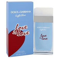 Light Blue Love Is Love Perfume 3. Eau De Toilette Spray For Women