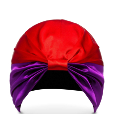 Silke Hair Wrap The Dita Purple And Red