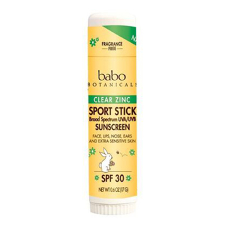 Clear Zinc Fragrance Free Sport Stick Sunscreen Spf 30