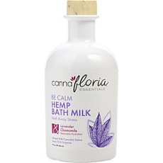 By Cannafloria Be Calm Hemp Bath Milk Blend Of Lavender & Chamomile For Women