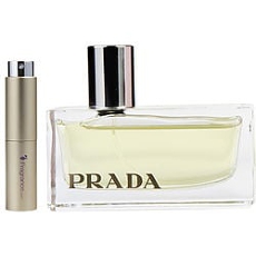 By Prada Eau De Parfum Amber Travel Spray For Women