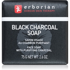 Black Charcoal Cleaning Soap For Face With Activated Charcoal 75 G