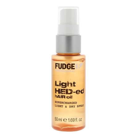 Fudge Professional Light Hed-ed Hair Oil Supercharged And Light Dry Spray