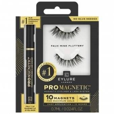 Pro Magnetic 10 Faux Mink Fluttery False Eyelashes