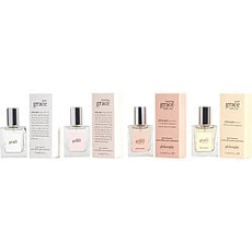 By Philosophy 4 Piece Variety With Amazing Grace & Amazing Grace Ballet Rose & Pure Grace & Pure Grace Nude Rose All Are Eau De Toilette Spray For Women