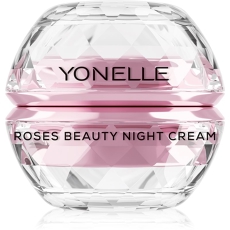 Roses Rejuvenating Night Cream For Face And Eye Area 50 Ml