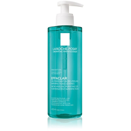 Effaclar Cleansing Gel Scrub For Oily And Problematic Skin 400 Ml