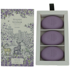 Lavender By Woods Of Windsor 3 X Luxury Soap Women