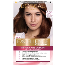 Excellence Crème Permanent Hair Dye Various Shades 4.54 Natural Dark Copper
