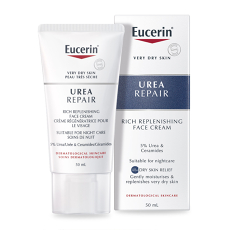 Dry Skin Replenishing Face Cream Night 5% Urea