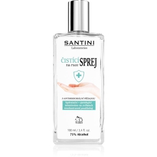 Santini Spray Hand Cleansing Spray With Antimicrobial Ingredient 100 Ml