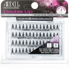 Double Up Knotless Individual Cluster Lashes Size Long Black