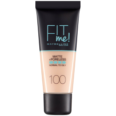 Fit Me! Matte And Poreless Foundation Various Shades 100 Warm