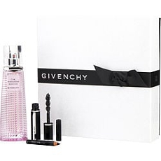 By Givenchy Set-eau De Toilette Spray & Noir Couture Mini Mascara #1 Black Satin & Magic Khol Mini Eye Liner Pencil #1 Black For Women