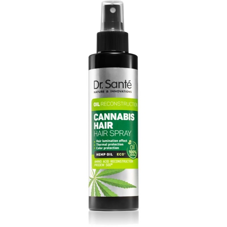 Cannabis Hair Spray With Hemp Oil 150 Ml