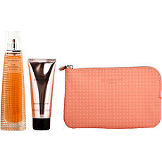By Givenchy Set-eau De Parfum & Free Body Cream 2. & Pouch Travel Offer For Women
