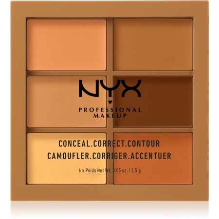 Conceal. Correct. Contour Concealing And Contouring Palette Deep 6 X 1.5 G