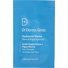 By Dr. Dennis Gross Hyaluronic Marine Dew It Right Eye Gel Salon Product/ For Women