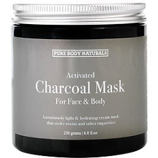 By Pure Body Naturals Charcoal Mud Mask/ For Women