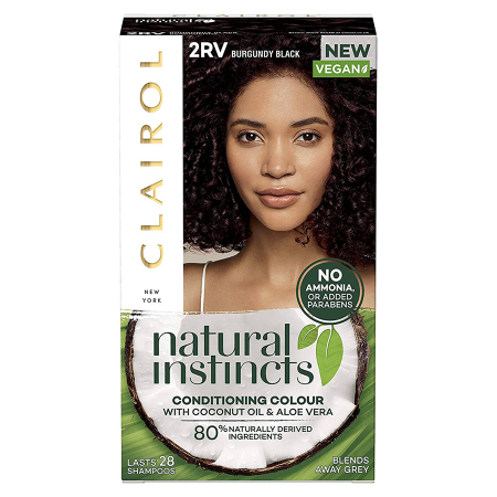 Natural Instincts Hair Dye 2rv Burgundy Black